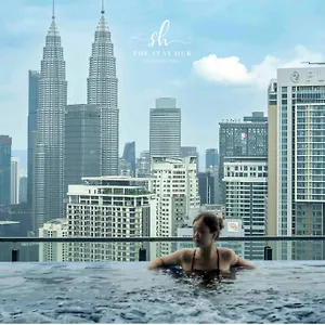  Apartamento The Luxe Klcc View Sky Pool